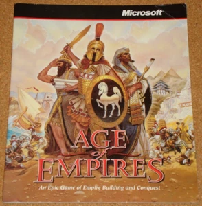 MICROSOFT AGE OF EMPIRES - 1997 SOLO instrucciones, para CD-ROM juego PC - Imagen 1 de 1