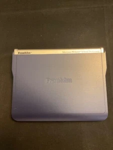 Franklin Speaking Merriam Webster's Dictionary Thesaurus Spell Correct SSD-256 - Picture 1 of 4