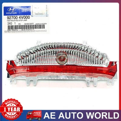 Conjunto de lámpara de freno halógena de montaje alto para Hyundai Elantra 92700-4V000 2011-2016 Foto 1 de 4