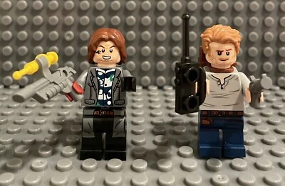 LEGO Jurassic World 76945 MiniFig Set Rainn Delacourt jw077 & Owen Grady jw048 Foto 1 de 4