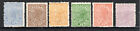 Australia - Queensland 1890-95 Values Sg 188, 192, 193, 196 203 and 205 Mlh / MH