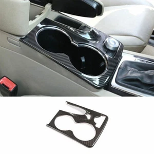 ABS Carbon Fiber Gear Water Cup Holder Panel Cover Trim For Benz GLK 2009-2015 - Picture 1 of 10