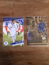 2x GETAFE CF Panini Chronicles Football cards 2020-21 Soria & Djene - La Liga