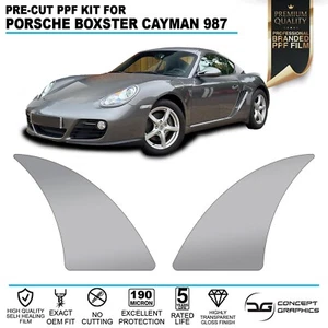 Rear Wheel Arch Stone Guard PPF Paint Protection Film For Porsche Cayman 987 - Picture 1 of 3