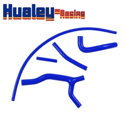 Blue Silicone Radiator Hoses For Fit 1992 -1995 SUZUKI  RM125 RM 125 1993 1994 - Image 1 of 4