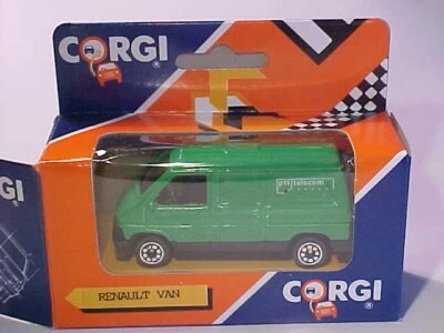 3 INCH 1980 Renault Trafic Van PTT Telecom Corgi 1/64 Diecast Mint in Box - Image 1 of 4