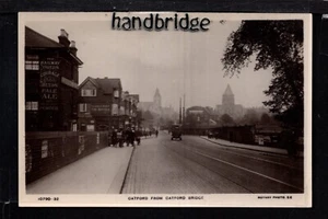 Catford - Catford Bridge - real photographic postcard - Imagen 1 de 1