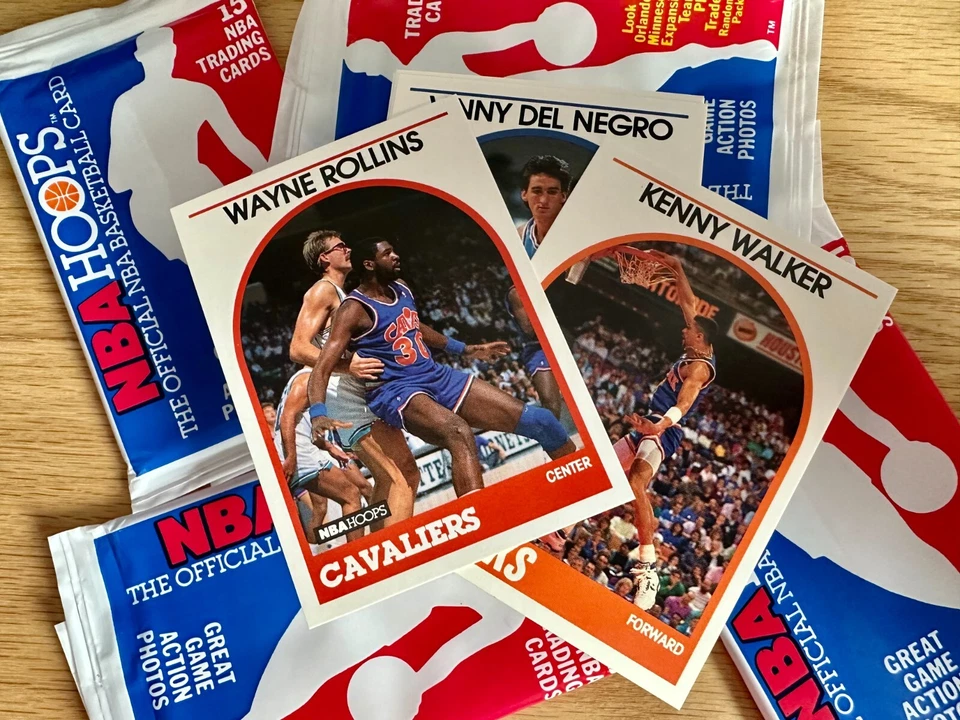 *YOU PICK* Pack Fresh 1989-90 NBA Hoops Stars Semi-Stars Rookies - Image 1 of 1