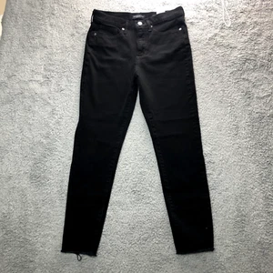Banana Republic Jeans Black Ultra High Rise Skinny Premium Denim Women’s 27 - Picture 1 of 8