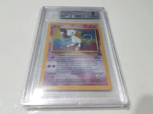 Mew Holographic Holo #9 - Black Star Promos - Pokemon 2000 - BGS 9 NOT PSA - Picture 1 of 12