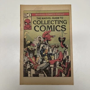Marvel Comics Special Bonus 1982 The Marvel Guide To Collecting Comics #1 4B - Picture 1 of 9