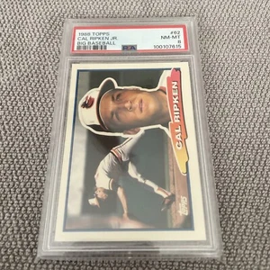 1988 TOPPS #62 CAL RIPKEN JR. ORIOLES HOF BIG BASEBALL PSA 8 - Picture 1 of 2