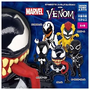 Spider-Man Marvel Symbiote Collection Set of 5 Gacha Capsule - Picture 1 of 1