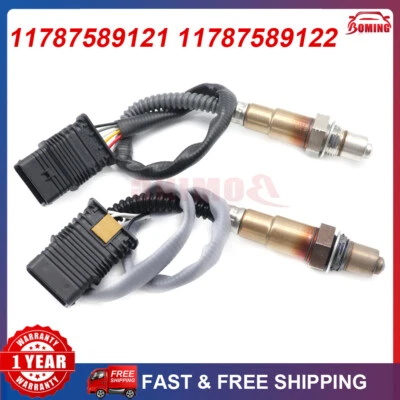 2X Oxygen Sensor 11787589121 11787589122 for BMW F20 125i F30 F35 328i X1 E84 X3 Foto 1 de 4
