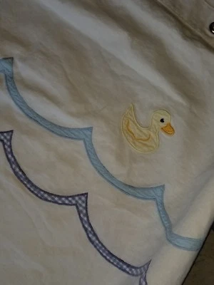 Pottery Barn Kids "Ducks" Fabric Shower Curtain - Image 1 of 4