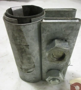 MORRIS 1-2C Compression Coupling Fits 1" (1.315 OD) Steel Pipe x 4" Long, 2-Bolt - Picture 1 of 12