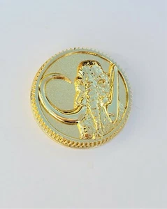 Legacy MASTODON Dino Power Coin-Gold Made for Legacy Ranger Morpher Cosplay Prop - Picture 1 of 3