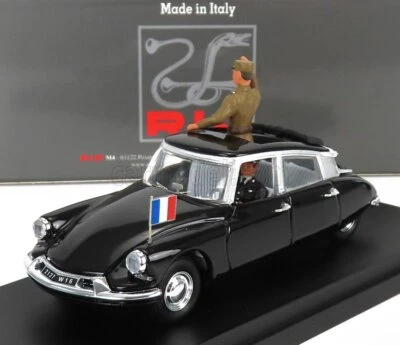 MODELLINO AUTO STATICO CITROEN DS19 CABRIOLET GENERALE DE GAULLE 1960 SCALA 1/43 - Immagine 1 di 4
