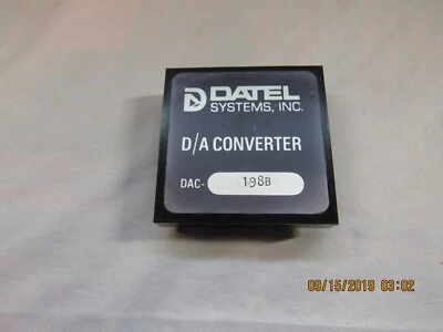 Convertidor D/A Datel Systems NOS DAC-198B dientes de oro Foto 1 de 4