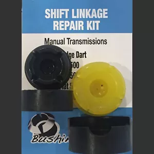 Fiat 500 ABARTH Manual Transmission Shift Cable Repair Kit with bushings - EASY - Picture 1 of 12