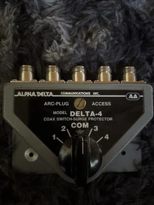 Alpha Delta 4 Position Coax Switch - Zdjęcie 1 z 2