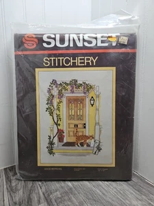 Vintage Sealed Sunset Stitchery Cross Stitch - Picture 1 of 4
