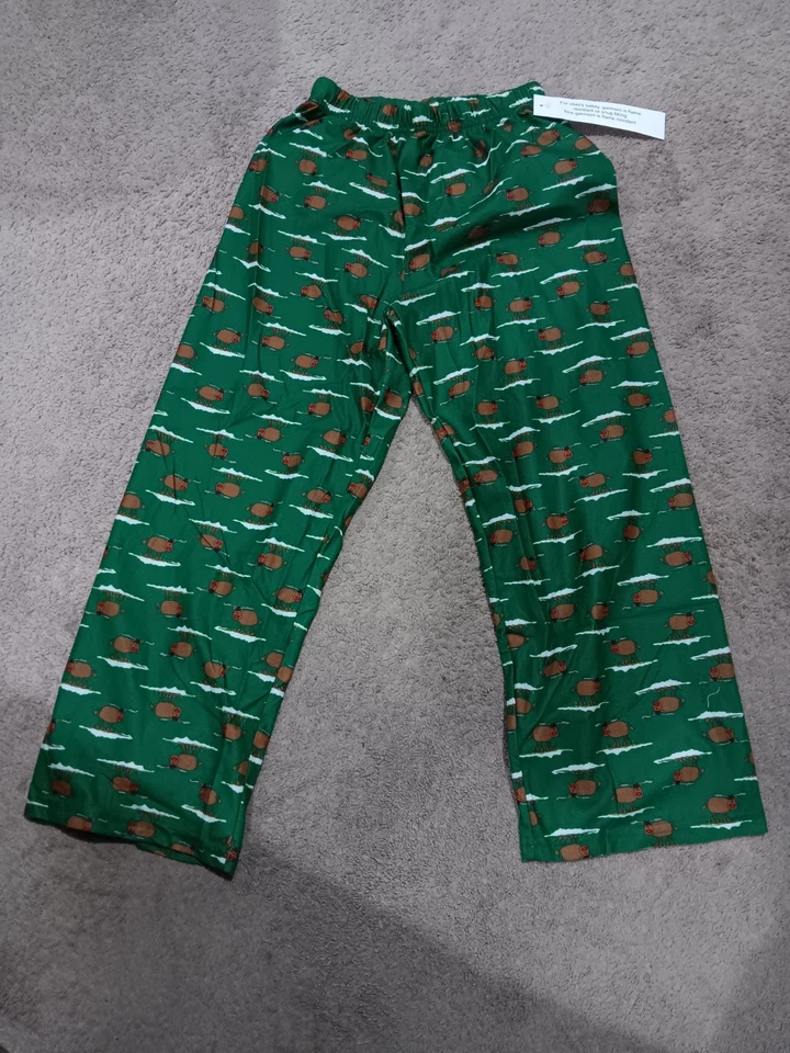 NWT Old Navy Christmas Rudolph Reindeer Print Pajama Sleep Pants Boys Size 12 - Image 1 of 1