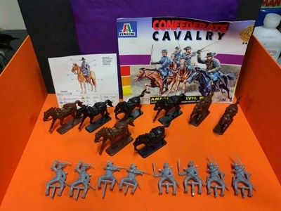 Italeri Civil War Confederate Cavalry 54mm - Image 1 of 4