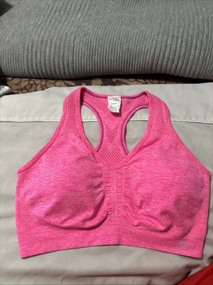 Sutiã esportivo Danskin Now rosa tamanho 12/14 - Imagem 1 de 4