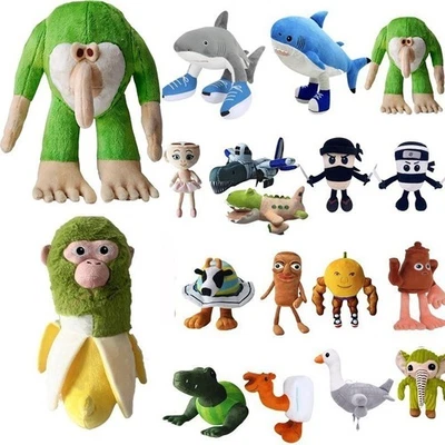 Brainrot Animals Series Plush Animal Doll Ornament Stuffed Plush Soft Toy Figure - Image 1 of 4
