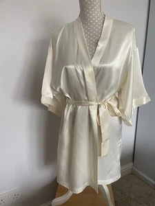 Ladies Summer Kimono Style Dressing Gown Size 8/10 - Picture 1 of 6