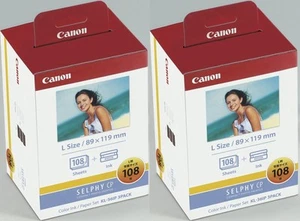 KL-36IP 3PACK×2 / Official CANON color ink / paper set L size SELPHY CP Series - Picture 1 of 1