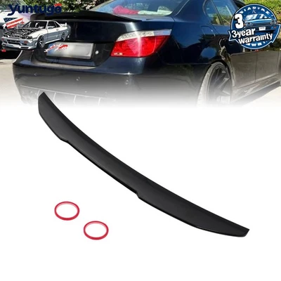 For BMW 5-Series E60 525i 528i 530i  2004-2010 Rear Trunk Spoiler Wing PSM Style Foto 1 de 4