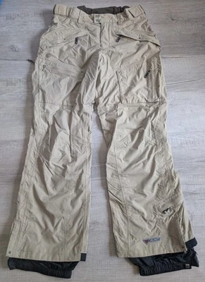 Pantalones de esquí Columbia Snowboard para mujer M Convert Velocity impermeables Omni Tech beige Foto 1 de 4