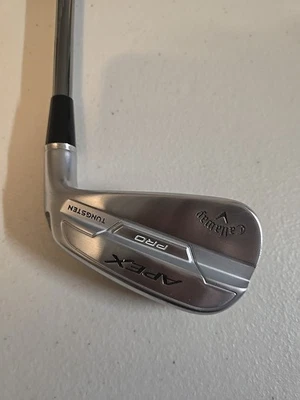 Callaway apex Pro Tungsten 7 iron Stiff flex Fitting Club Aaa - Image 1 of 4