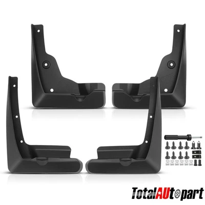 4x Splash Guards Mud Flaps for Toyota Avalon 2013-2018 PU06007013P1 Front & Rear - Image 1 of 4