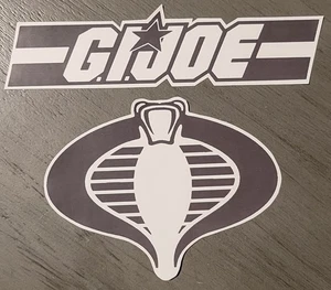 G.I. Joe/Cobra Logo Aufkleber Set (Kombiversand) - Bild 1 von 3