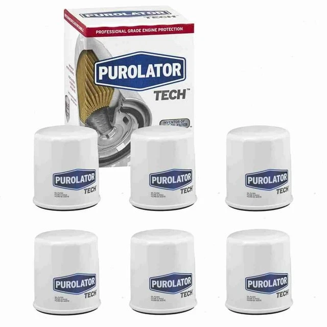 Filtro de aceite de motor Purolator 6 piezas para Honda Ridgeline 2006-2023 3,5 HIF8M Foto 1 de 1