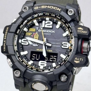 Casio G-SHOCK GWG-1000-1A3JF Mudmaster Tough Solar Black Excellent Condition - Picture 1 of 12