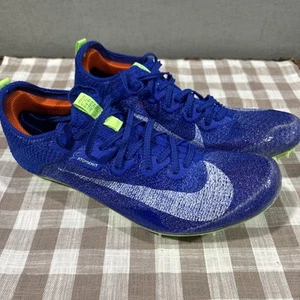 Herren Nike Atomknit Superfly Elite 2 Racer Spikes Track - Blau - Größe 7 - Neu - Bild 1 von 8