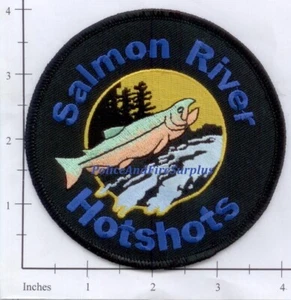 California - Salmon River Hotshots CA Fire Dept Patch  Forest Fire - Bild 1 von 1