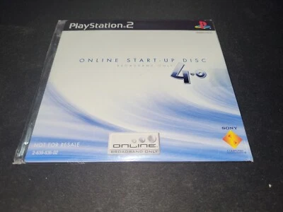 Disco de puesta en marcha en línea PlayStation 2 4.0 banda ancha Sony Playstation PS2 ¡Nuevo! Foto 1 de 2