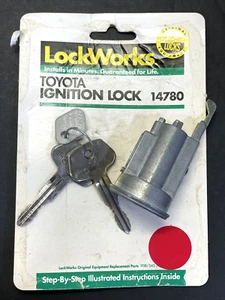 LC14780 Lockworks Ignition Lock & Keys, No Instructions, Toyota, Free US Ship - Imagen 1 de 8