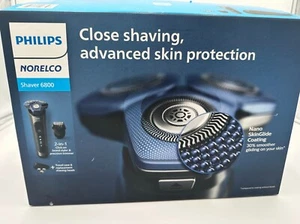 Philips Norelco 2 in 1 Shaver 6800 with Replacement Heads and Travel Case NEW OB - Picture 1 of 5