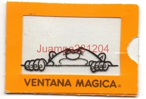 VENTANA MAGICA CROMO NARANJA 1989 BOLLYCAO CON LEVE DESGASTE - Imagen 1 de 4