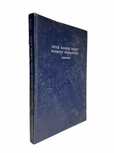 Stock Market Profit Without Forecasting Edgar S Genstein 1954 Limited - Picture 1 of 6