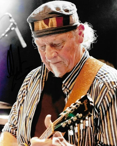 Jethro Tull Band Martin Barre Signed Photo 8x10 COA 1 Cover