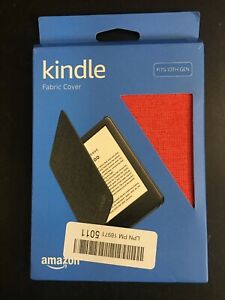 Amazon Kindle Fabric Cover Fits 10th Gen (2018) Blue Red  Magnetic 