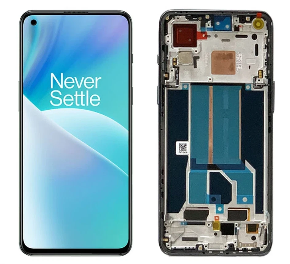 OEM LCD Screen Display Touch Digitizer Assembly with Frame For OnePlus Nord 2T - Image 1 of 1