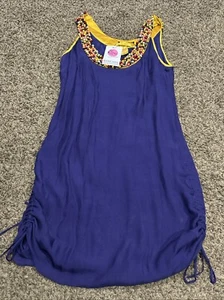 Catherine Malandrino Womens Size 6 Purple Silk Dress Sleeveless New B8 - Picture 1 of 3